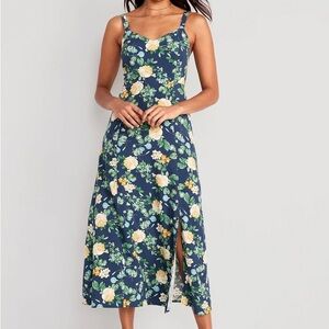 Old Navy Floral Maxi Slip Dress